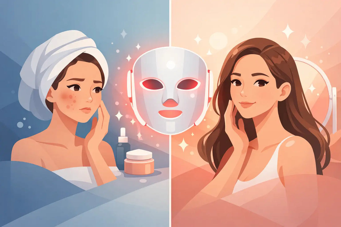 نتائج قناع ليد قبل وبعد: What to Expect