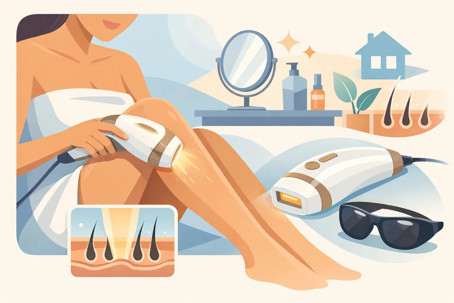 IPL Hair Removal: What to Expect at Home