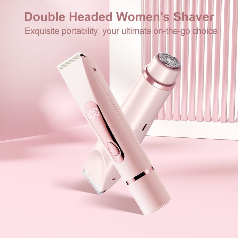 Rechargeable Dual Head Hair Removal Trimmer - PURE VIBE LIMTED