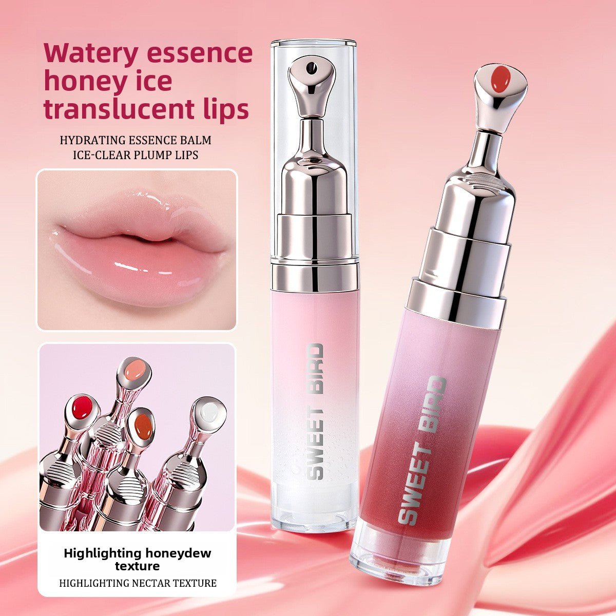Enchanting Lip Gloss: Hydra - Glow with a Flash Mirror Shine - PURE VIBE LIMTED