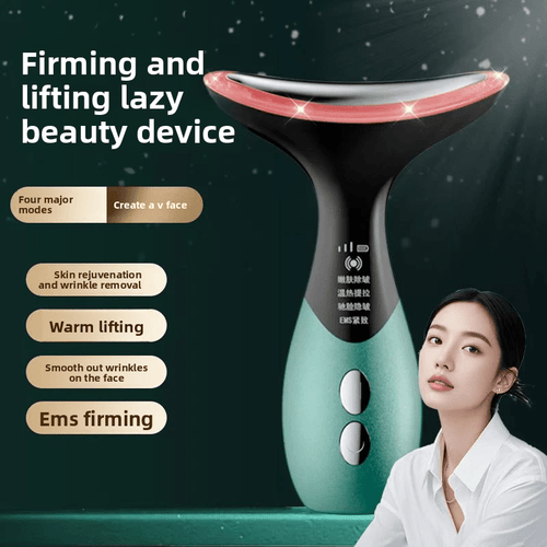 facial micro current hot compress beauty instrument - PURE VIBE LIMTED