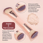 Double Ended Foundation Concealer Brush Set - PURE VIBE LIMTED