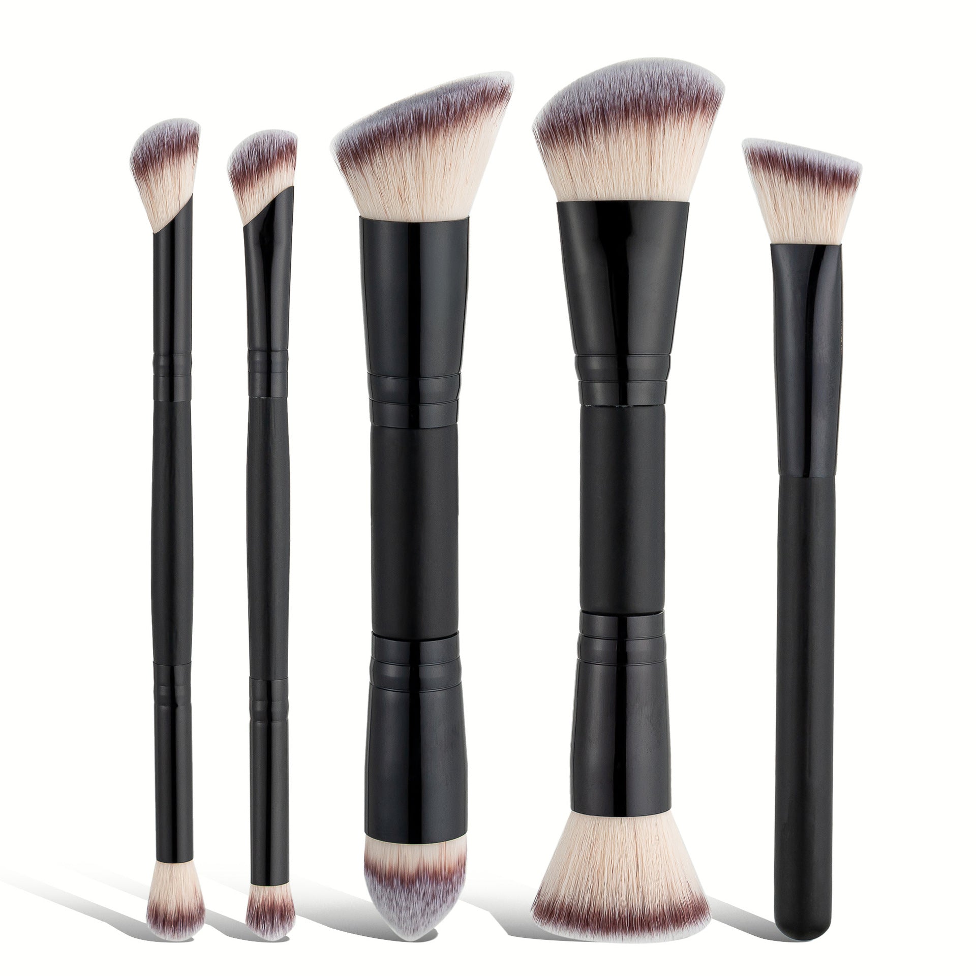 Double Ended Foundation Concealer Brush Set - PURE VIBE LIMTED
