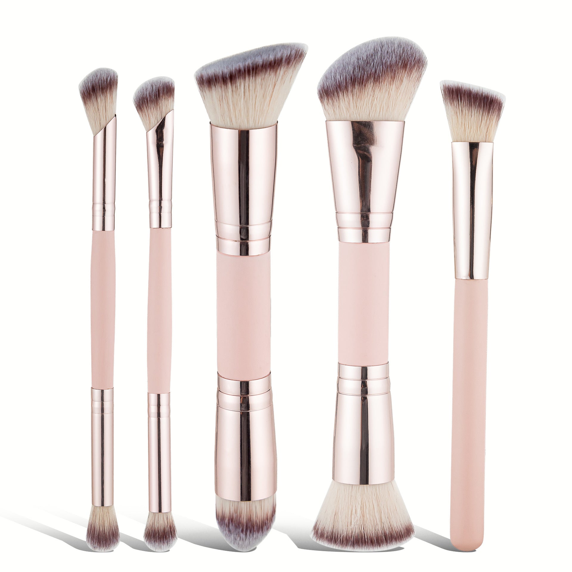 Double Ended Foundation Concealer Brush Set - PURE VIBE LIMTED