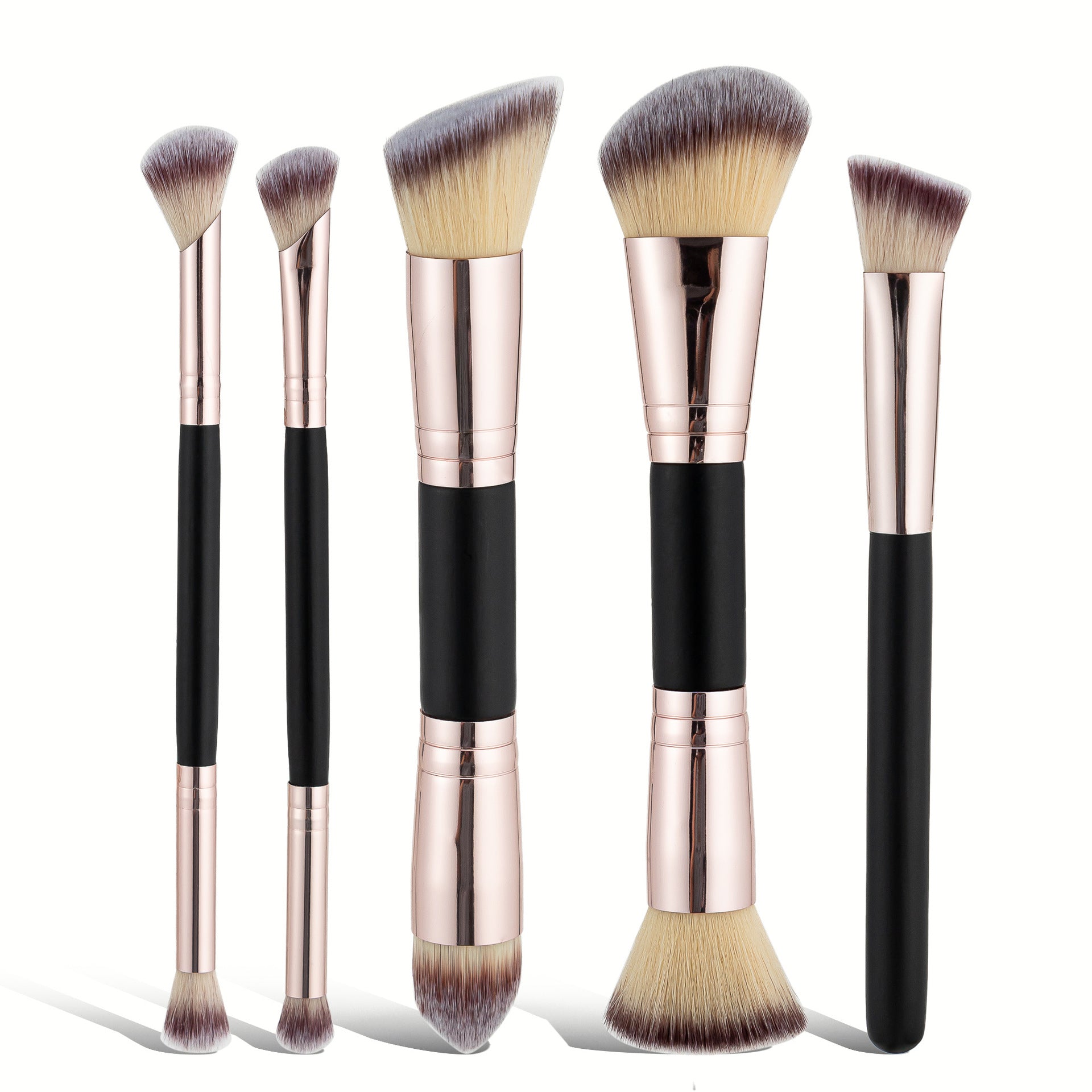 Double Ended Foundation Concealer Brush Set - PURE VIBE LIMTED