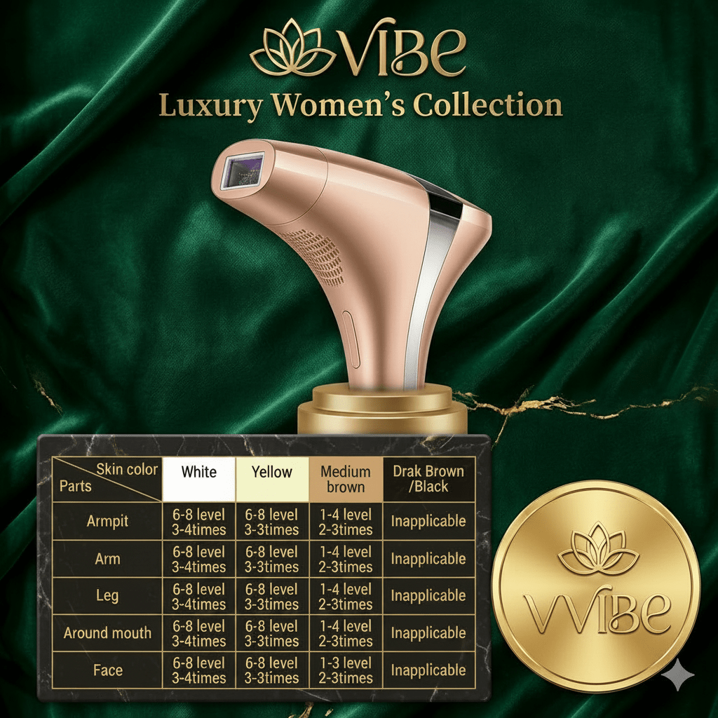Vibe GlowPro IPL | Advanced Laser Hair Removal System - PURE VIBE LIMTED