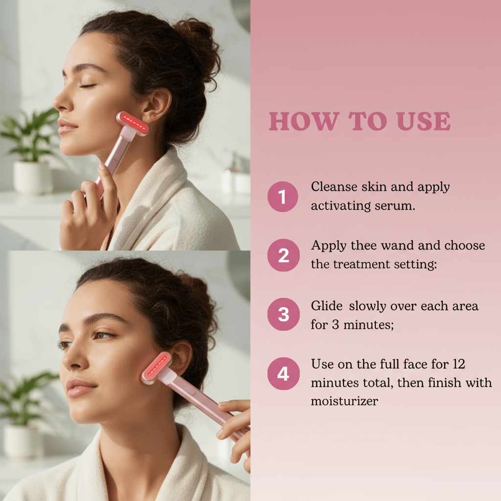4 - in - 1 Skincare Wand - PURE VIBE LIMTED